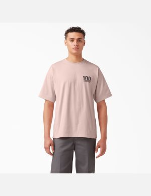 Dickies 100 Year Milestone Tryck Korall | 307924-VYX