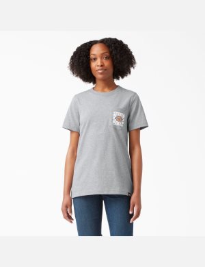 Dickies 100 Year Tryck Grå | 298614-COW