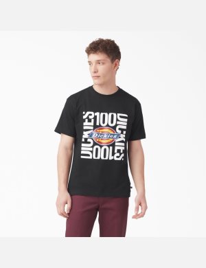 Dickies 100 Year Tryck Svarta | 692710-YKP