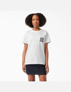 Dickies 100 Year Tryck Vita | 537109-CWH