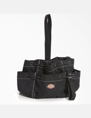 Dickies 12-Pocket Drawstring Organizer Svarta | 065437-AUP