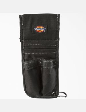 Dickies 3-Pocket & Knife Utility Pouch Svarta | 652314-NUT