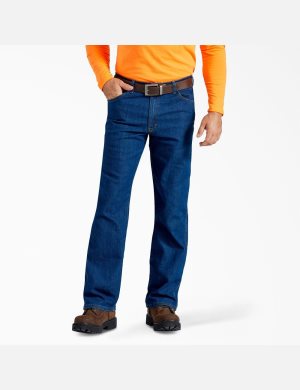 Dickies Active Midja Relaxed Fit Indigo Blå | 027849-WYD