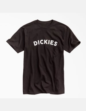 Dickies Block Text Tryck Svarta | 203897-GSL