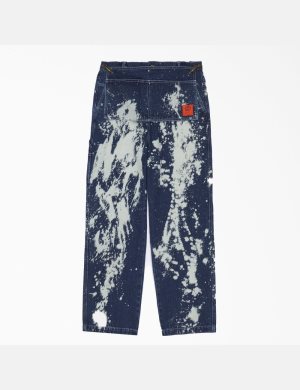 Dickies Brain Dead Bleached Indigo Blå | 630987-VHN