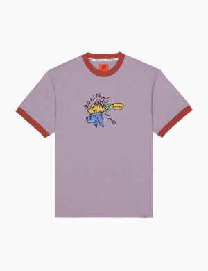 Dickies Brain Dead Embroidered Lila | 609348-JZW