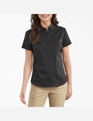 Dickies Button-Up Svarta | 152796-OWP