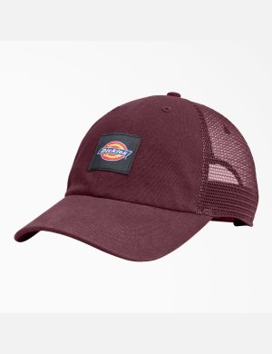 Dickies Canvas Trucker Vinröda | 073468-JBQ