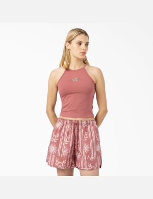 Dickies Chain Lake Cropped Rosa | 208145-SPX