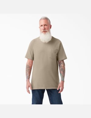 Dickies Cooling Korta Sleeve Bruna | 513872-LJQ