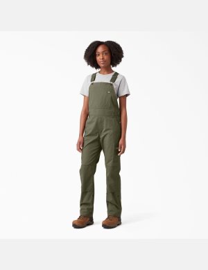 Dickies Cooling Ripstop Bib Gröna | 398650-PHC