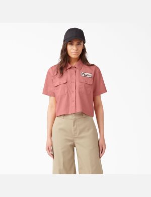 Dickies Cropped Korta Sleeve Arbets Olika Färger | 516240-VNM