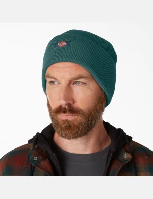 Dickies Cuffed Knit Gröna | 940186-BPK