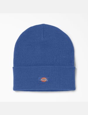 Dickies Cuffed Knit Kungsblått Blå | 718436-QWM