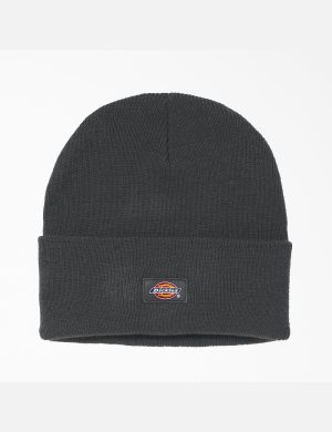 Dickies Cuffed Knit Mörkgrå | 846350-QYW