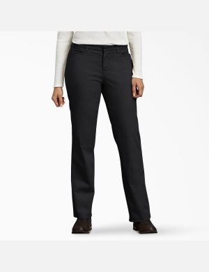 Dickies Curvy Fit Hetero Leg Svarta | 725938-CSE