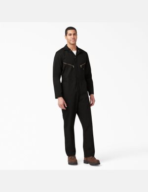 Dickies Deluxe Blended Long Sleeve Svarta | 432871-RMY