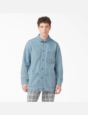 Dickies Denim Chore Ljusblå | 302478-JQF