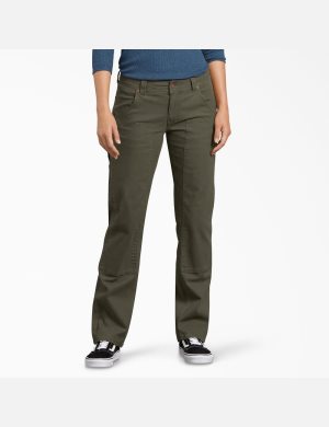 Dickies Duck Double-Front Carpenter Gröna | 306981-YBA