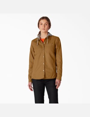 Dickies Duck Hooded Bruna | 739864-ERW