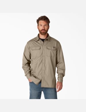 Dickies FLEX Ripstop Long Sleeve Bruna | 965403-FTH