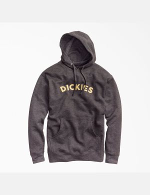Dickies Fleece Block Logo Grå | 792153-AWC