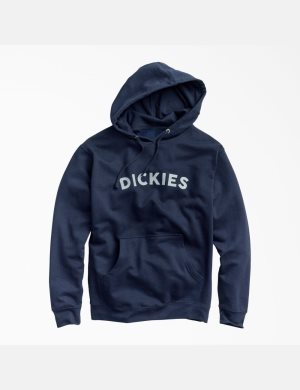 Dickies Fleece Block Logo Marinblå | 309741-HZI