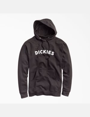 Dickies Fleece Block Logo Svarta | 930276-DTV