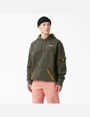 Dickies Fleece Cargo Gröna | 785694-QGE