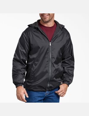 Dickies Fleece Fodrade Nylon Svarta | 570893-HSP