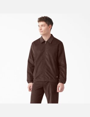 Dickies Fodrade Corduroy Choklad Bruna | 814352-QNW