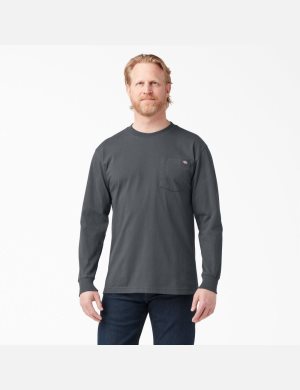 Dickies Heavyweight Crew Neck T-Shirt Grå | 945267-QFH