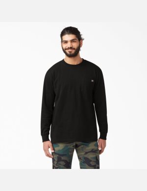 Dickies Heavyweight Crew Neck T-Shirt Svarta | 624371-TIH