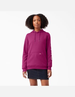 Dickies Heavyweight Logo Sleeve Fuchsia | 291873-OFK