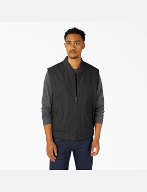 Dickies High Pile Fleece Fodrade Duck Svarta | 520349-HAI