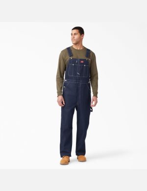 Dickies Indigo Bib Indigo Blå | 074392-DYF