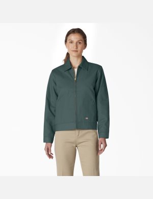 Dickies Insulated Eisenhower Gröna | 610982-UAG