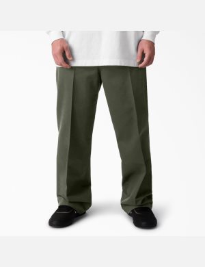 Dickies Jamie Foy Loose Fit Hetero Leg Olivgröna Gröna | 401632-LIO