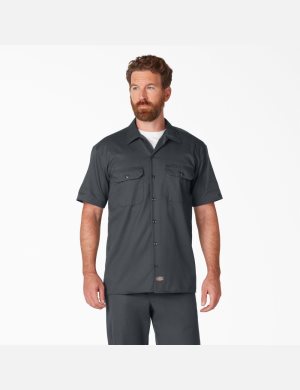 Dickies Korta Sleeve Grå | 389617-XML