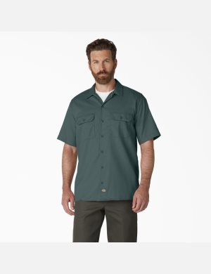 Dickies Korta Sleeve Gröna | 580219-MPX