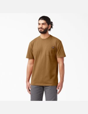 Dickies Korta Sleeve Heavyweight Bruna | 023689-DTI