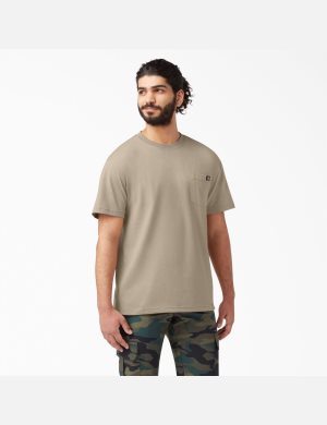 Dickies Korta Sleeve Heavyweight Bruna | 165904-PEI