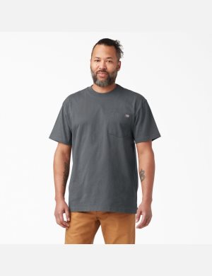 Dickies Korta Sleeve Heavyweight Grå | 785410-COP