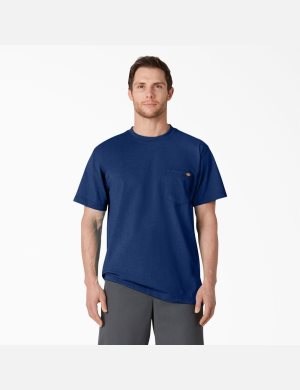 Dickies Korta Sleeve Heavyweight Heathered Olika Färger | 396280-UAR