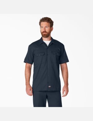 Dickies Korta Sleeve Marinblå | 940185-SXD