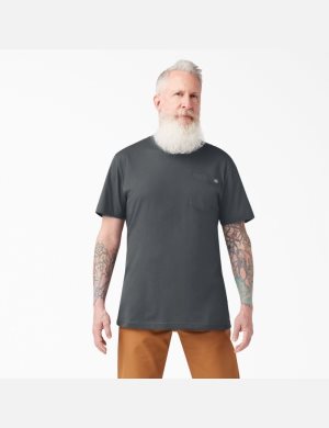 Dickies Korta Sleeve Two Packs Grå | 708391-SEA