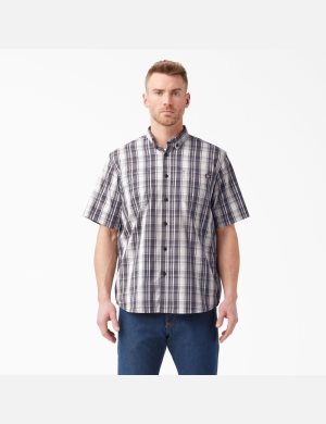 Dickies Korta Sleeve Woven Grå | 186390-THM