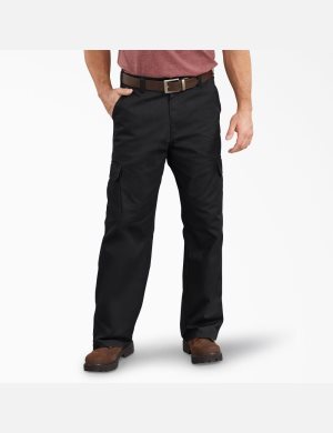 Dickies Loose Fit Hetero Leg Svarta | 014657-CDH