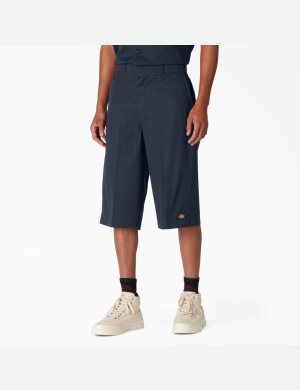 Dickies Loose Fit Multi-Use Pocket Marinblå | 425903-ZEY