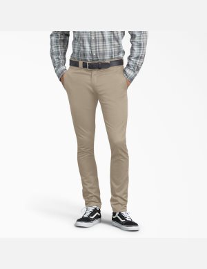 Dickies Mager Fit Hetero Leg Bruna | 046931-JCW